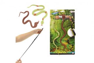 Obrázek z Had/Hadi 3ks antisterový natahovací silikon 30cm 